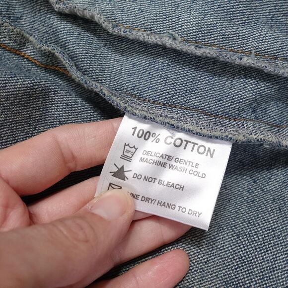 Union Pacific Denim Jacket Mens XL Trucker Embroidered Portland Service Unit - Picture 11 of 12